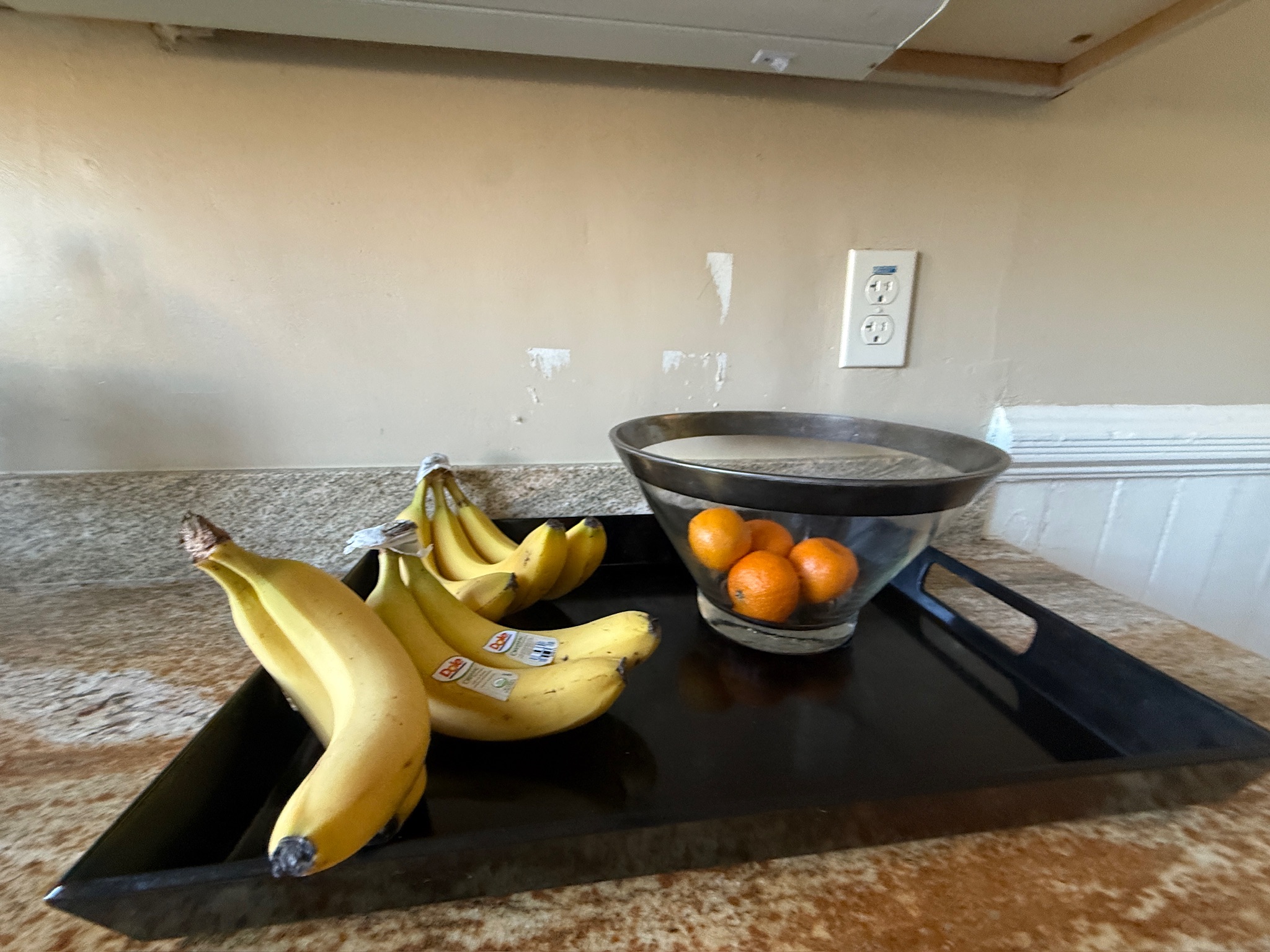 Kitchen counter with fresh fruit